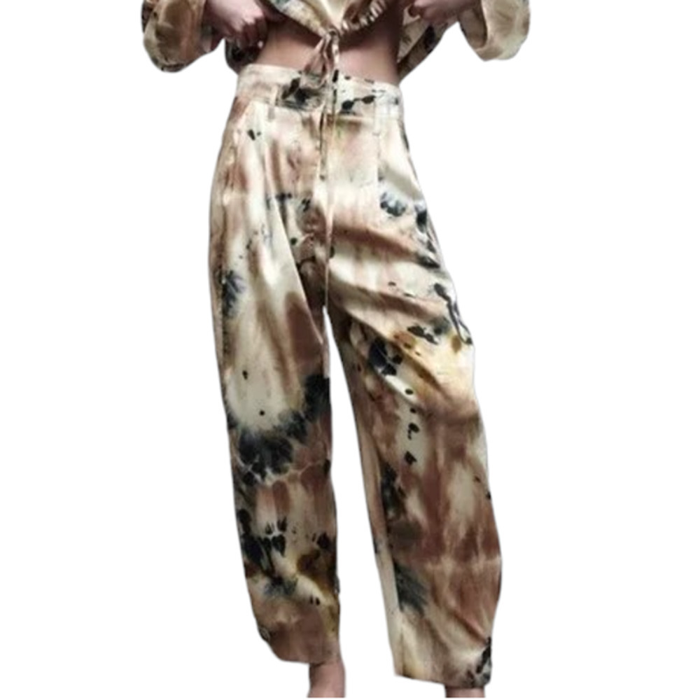 Zara colorful tie dye pants Size XL